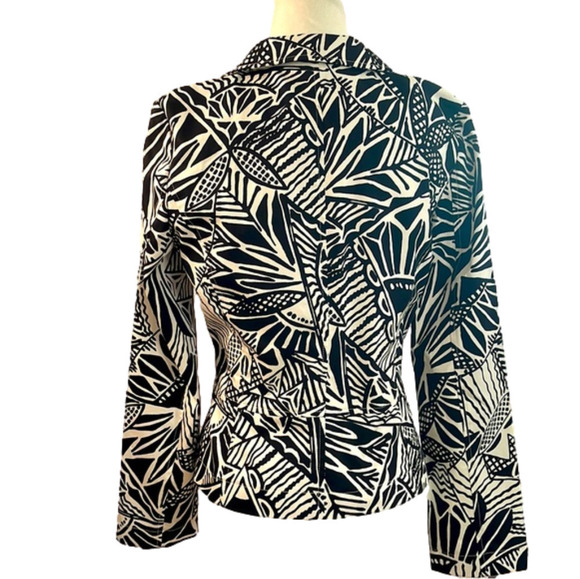 Elliott Lauren Black and White Blazer size 4 - Picture 3 of 9